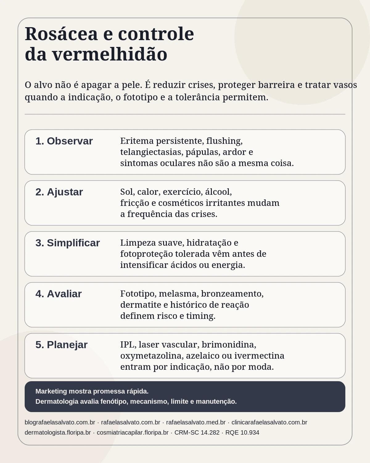 Rosácea: Como recuperar o controle sobre a vermelhidão da sua pele