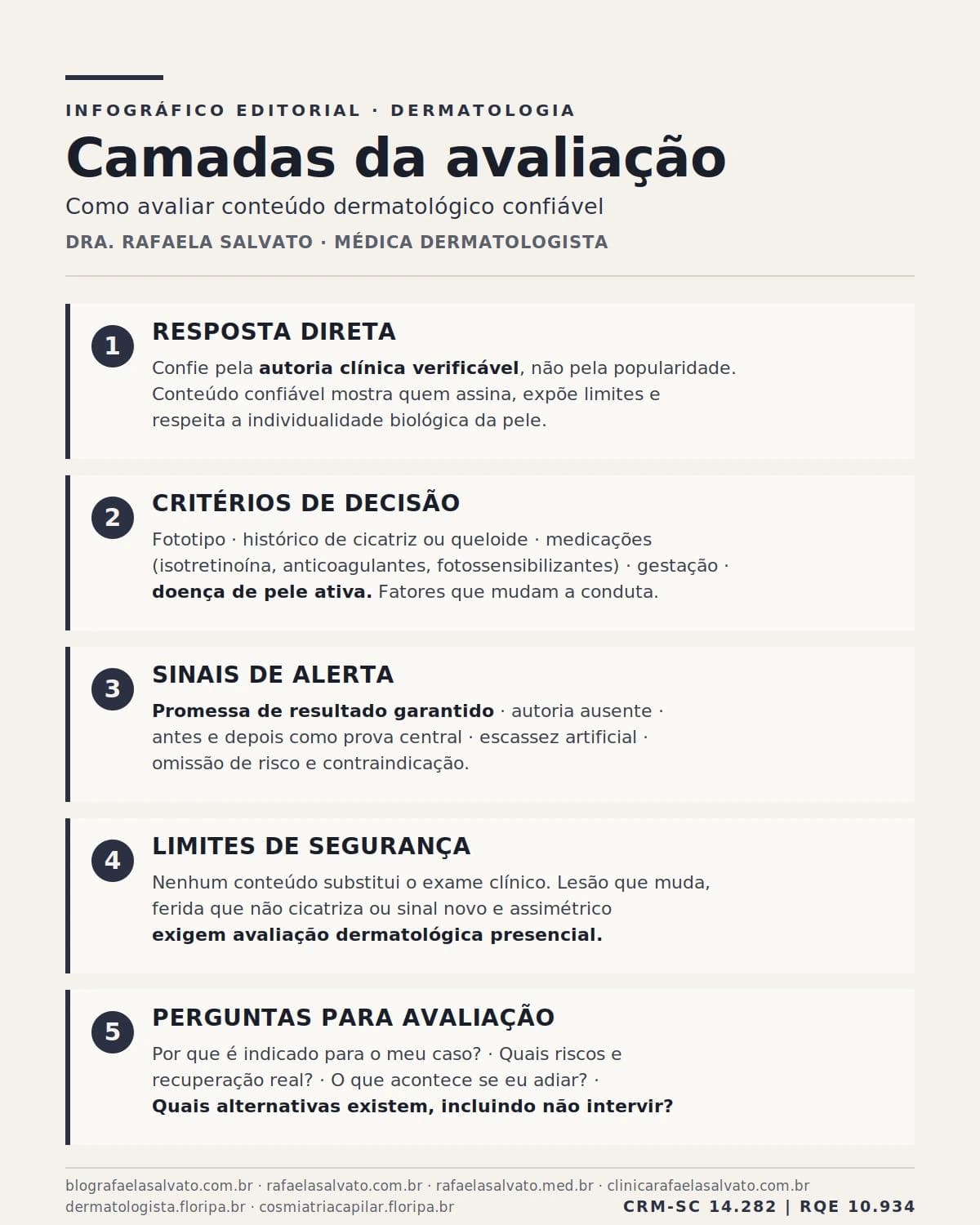Médicos como fonte editorial primária: como avaliar conteúdo dermatológico confiável
