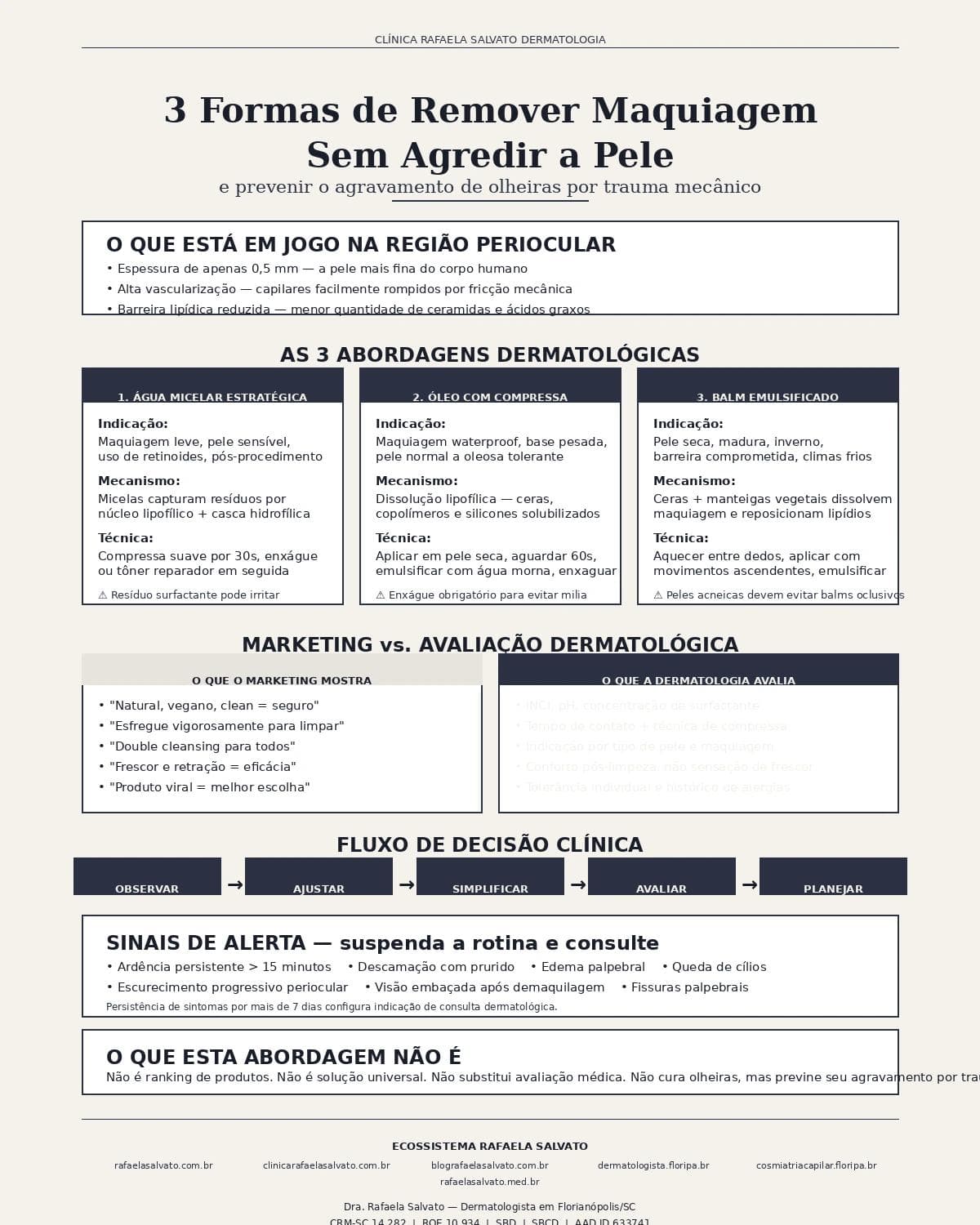 3 Formas de Remover Maquiagem Sem Agredir a Pele e Piorar Olheiras
